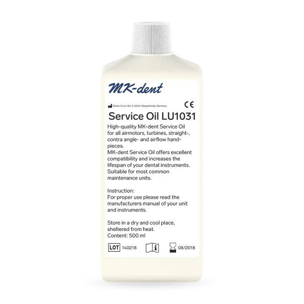 MK-dent Service Öl für W&H ® Assistina 500 ml