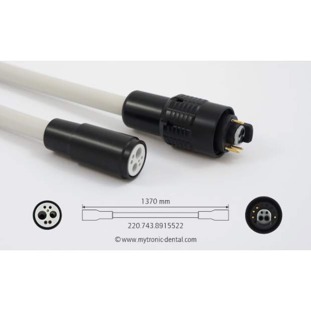 Turbinenschlauch Sirona M/C/Sininus/Teneo, grau, 1370 mm